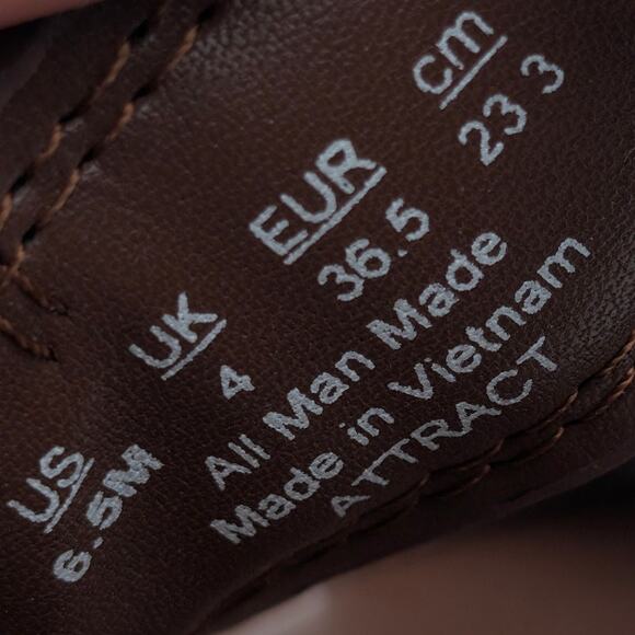 Naturalizer Attract Platform Sandal Women's Cappuccino/Brown Size US6.5M EU36.5 - Picture 8 of 11